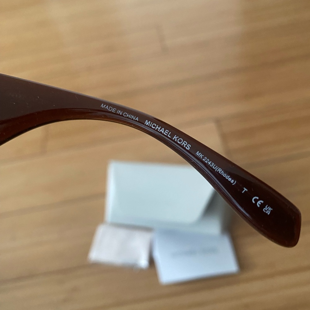 Michael Kors Brown Rectangular Sunglasses - image 5